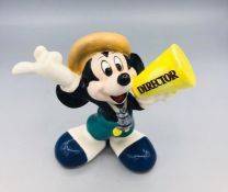 A Mickey Mouse 'Director' figure made in Japan.
