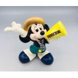 A Mickey Mouse 'Director' figure made in Japan.