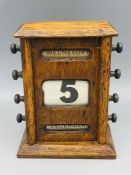 An Antique Perpetual calendar