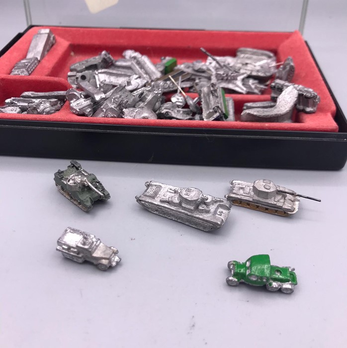 A selection of 53 miniature lead military vehicles. - Image 2 of 2