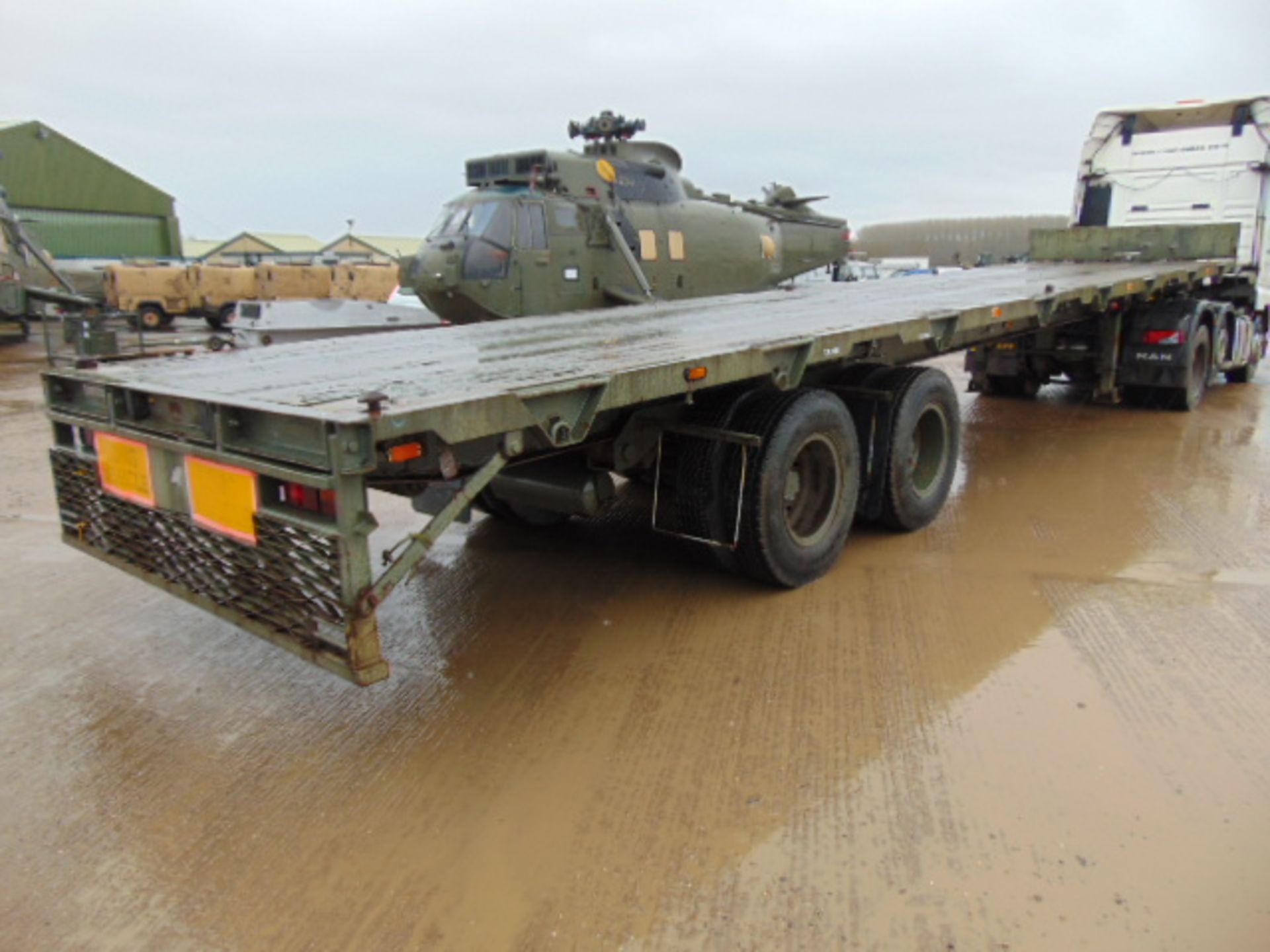 Oldbury 45ft Tandem Axle Slider Trailer