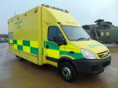 2008 Iveco 65C18 Incident Support Unit C/W onboard Cummins Onan Generator and rear Tail Lift