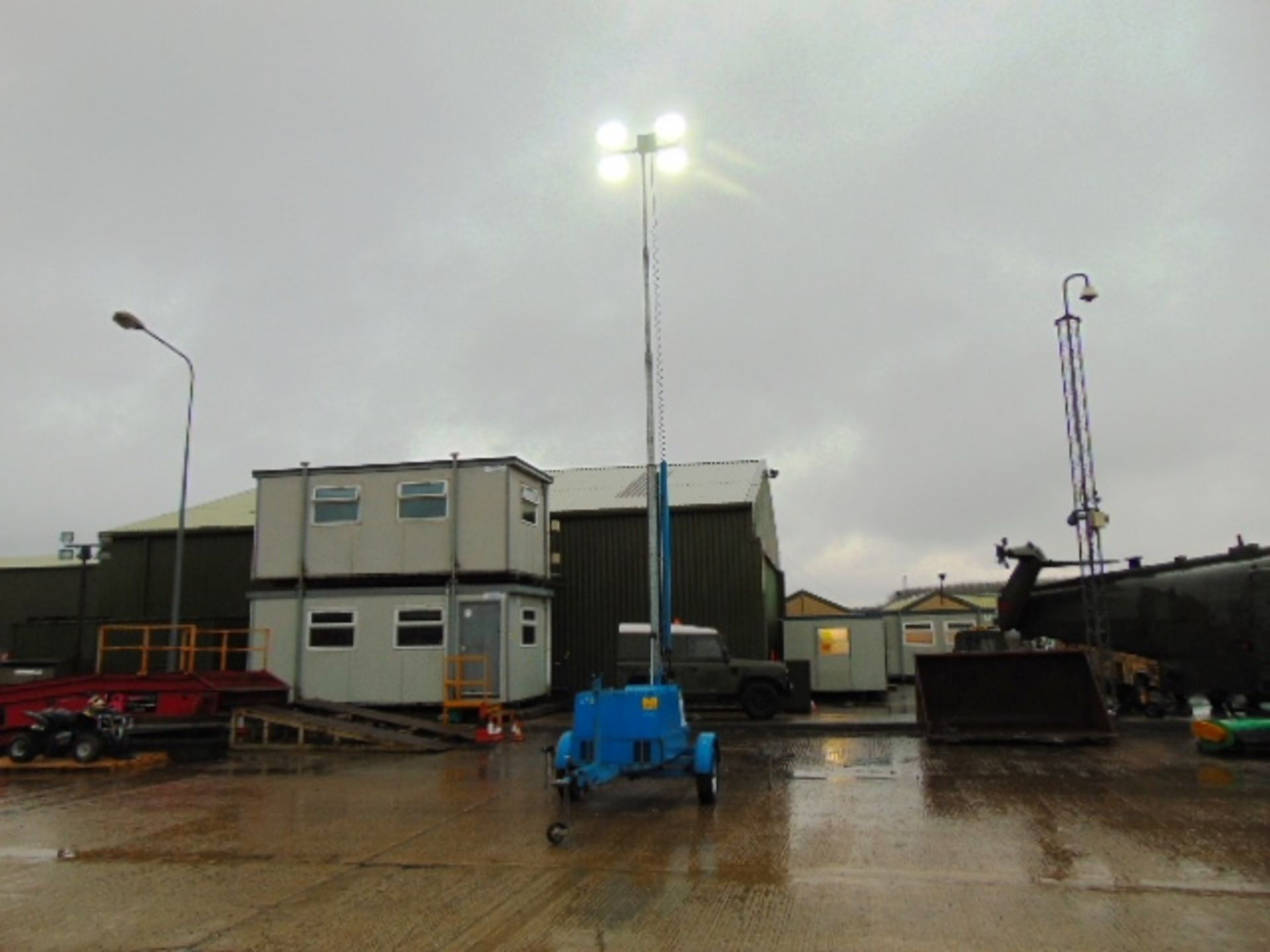 Henry Cooch & Son Skylite 12WH/MH Kubota powered Trailer Mounted Lighting Tower - Image 2 of 15