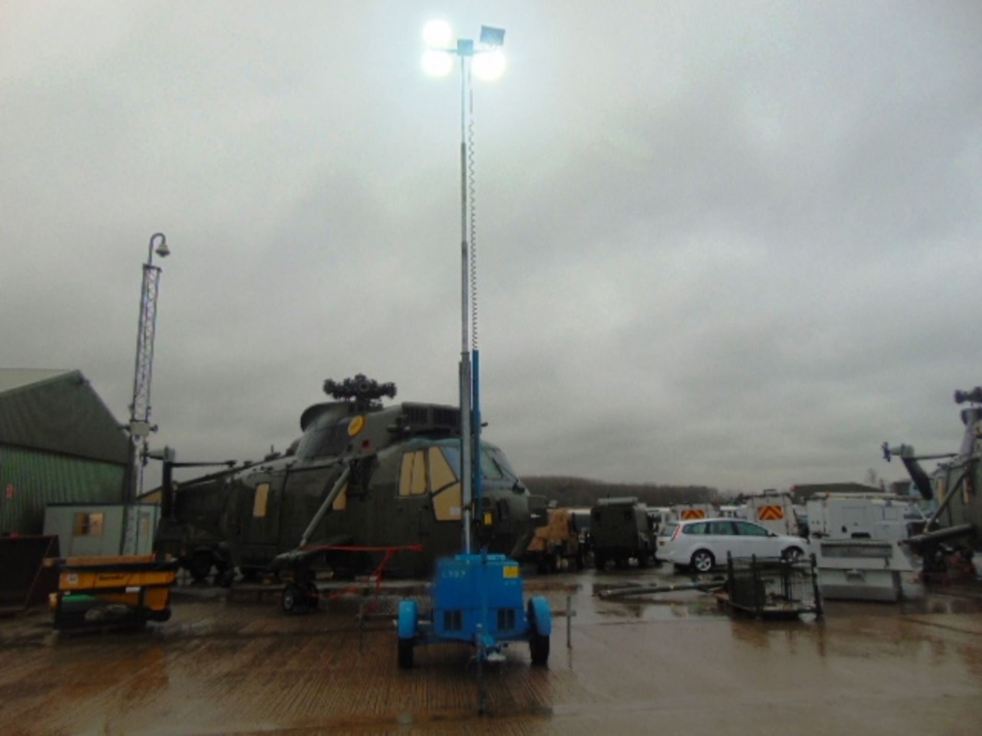 Henry Cooch & Son Skylite 12WH/MH Kubota powered Trailer Mounted Lighting Tower - Image 2 of 15