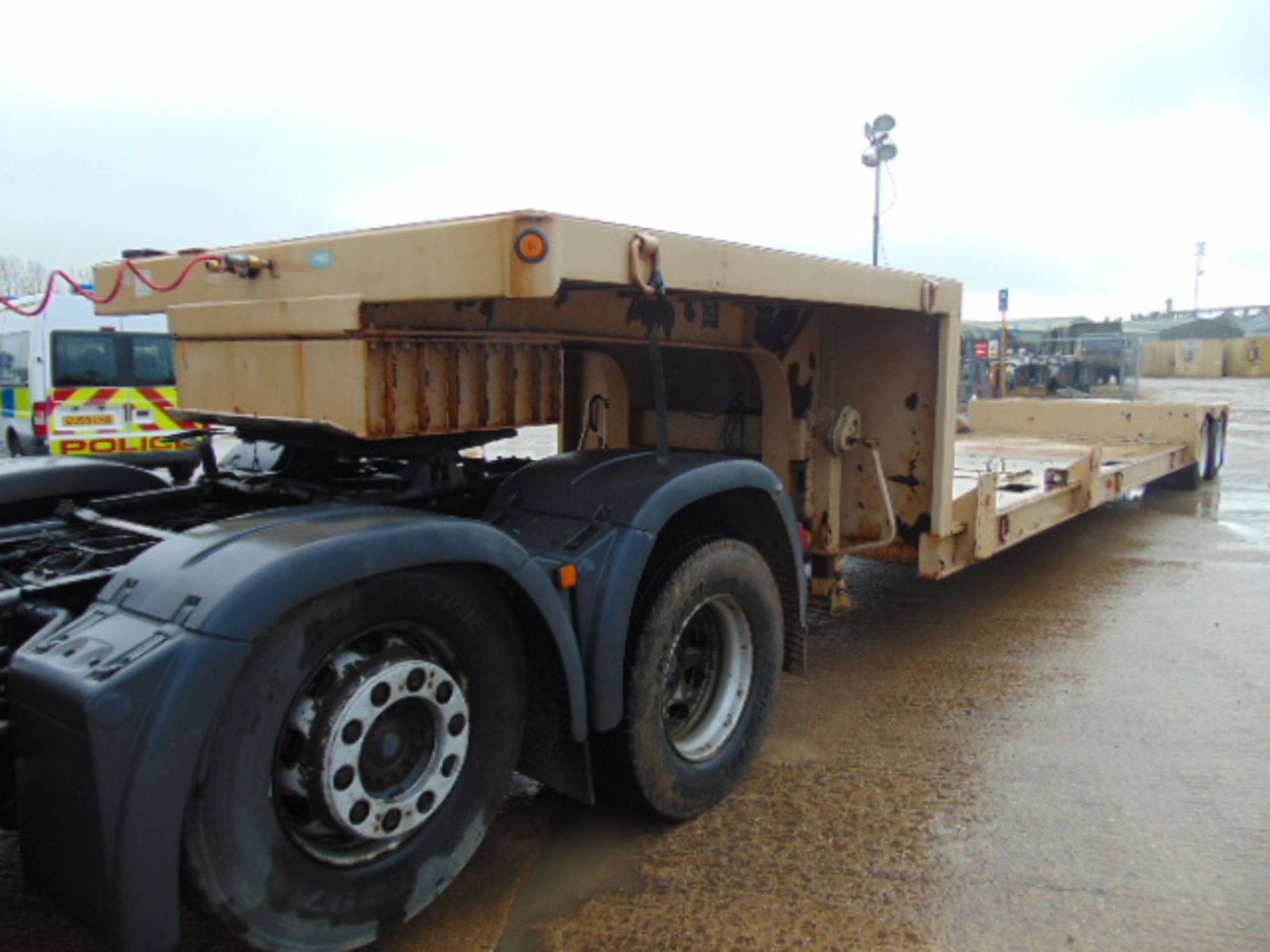 2007 Fontaine 44ft Twin Axle Step Frame Low Loader Trailer - Image 12 of 17