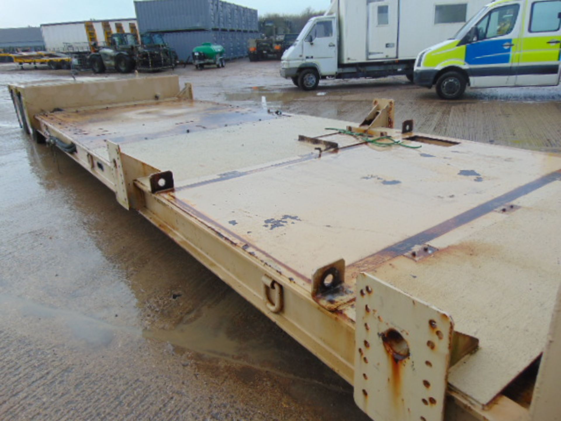 2008 Fontaine 44ft Twin Axle Step Frame Low Loader Trailer - Image 7 of 16