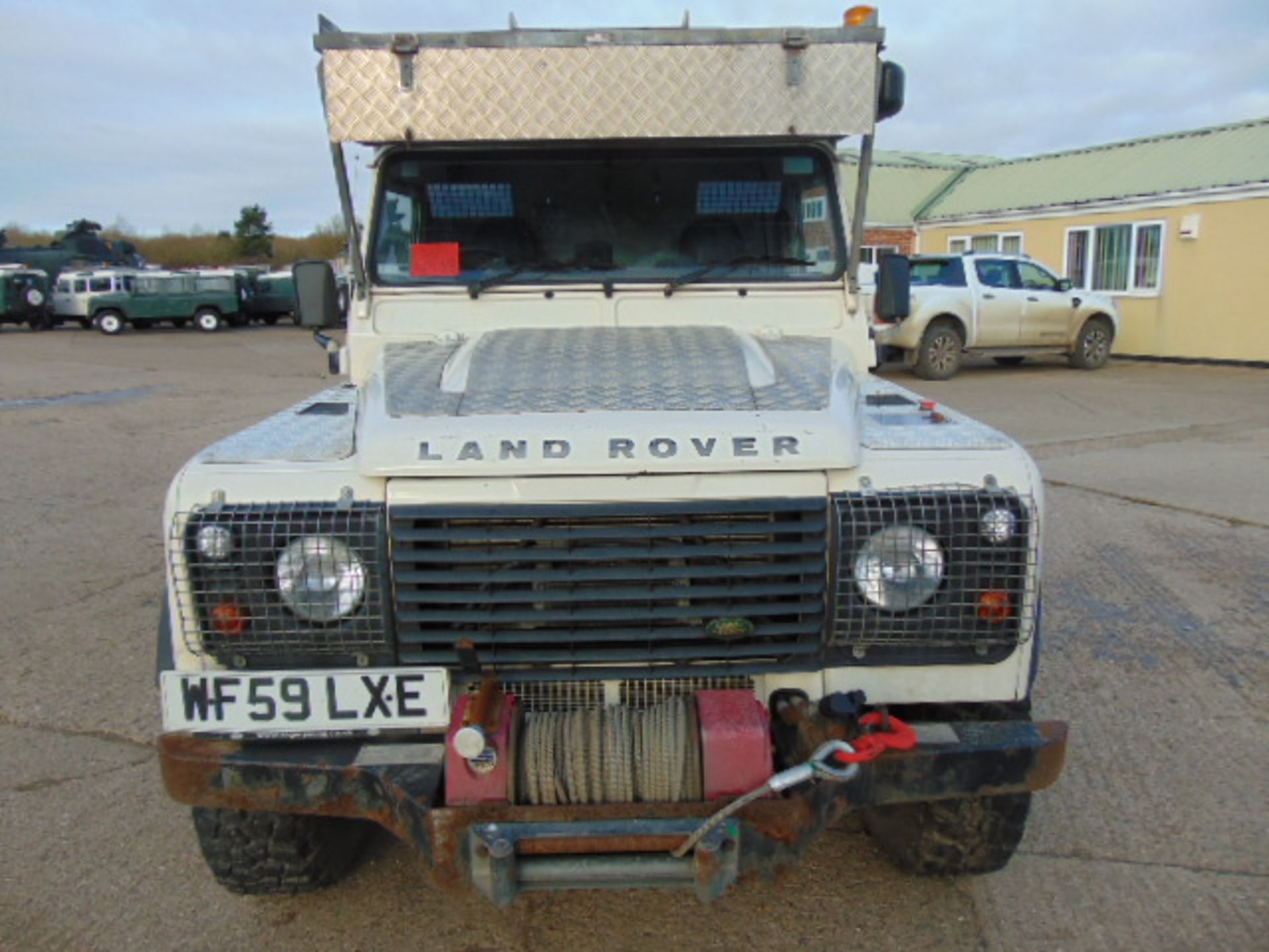 Land Rover Defender 110 Puma Hardtop 4x4 Special Utility (Mobile Workshop) complete with Winch - Image 2 of 23