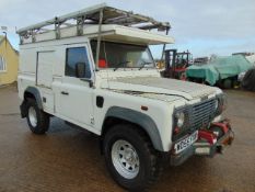 You are bidding on a Land Rover Defender 110 TD5 Hardtop 4x4 Special Utility (Mobile Workshop)