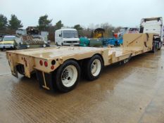 Ex Reserve 2007 Fontaine 44ft Twin Axle Step Frame Low Loader Trailer