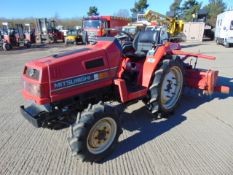 Mistubishi MT20 4WD Compact Tractor C/W P1523S Rotovator