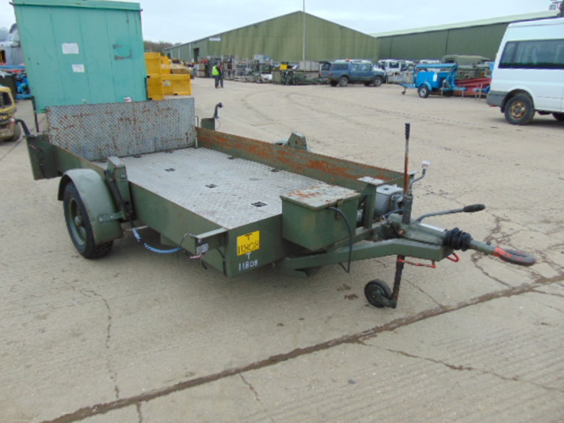 Lolode King Hydraulic Lowering Trailer