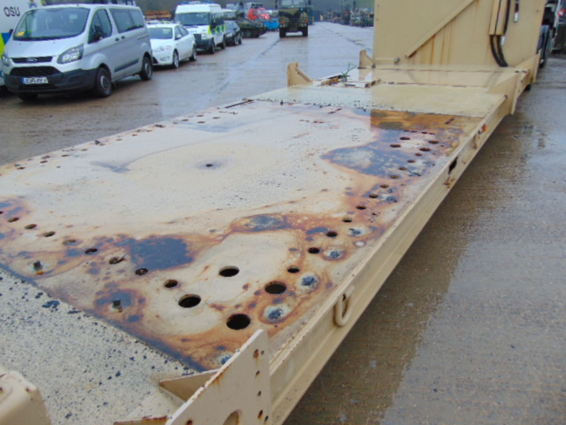 Ex Reserve Fontaine 44ft Twin Axle Step Frame Low Loader Trailer - Image 7 of 15
