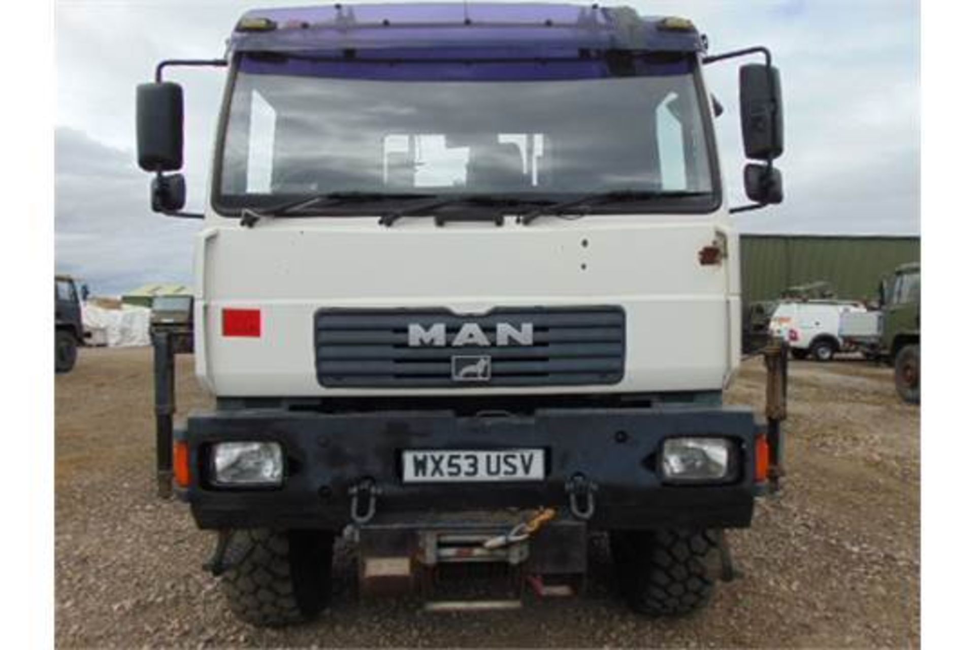 Man LE18.220 4x4 Dropside complete with Atlas 120.2E Crane and H14P SuperWinch - Image 5 of 35