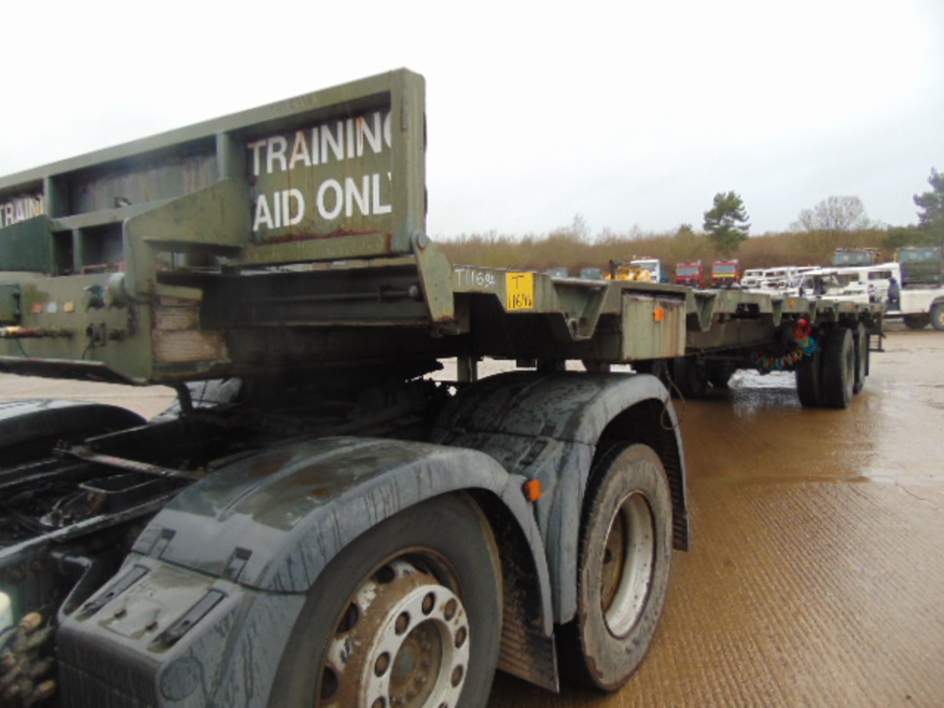 Oldbury 45ft Tandem Axle Slider Trailer - Image 8 of 21