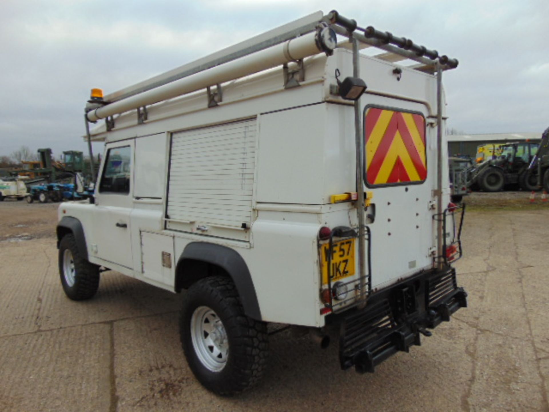 Land Rover Defender 110 Puma Hardtop 4x4 Special Utility (Mobile Workshop) complete with Winch - Image 8 of 22