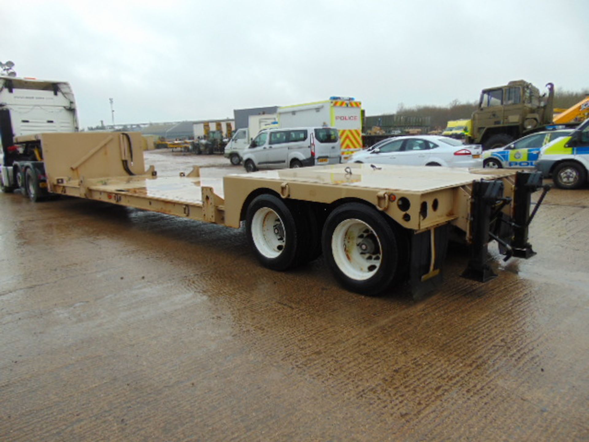 Ex Reserve 2007 Fontaine 44ft Twin Axle Step Frame Low Loader Trailer - Image 4 of 17