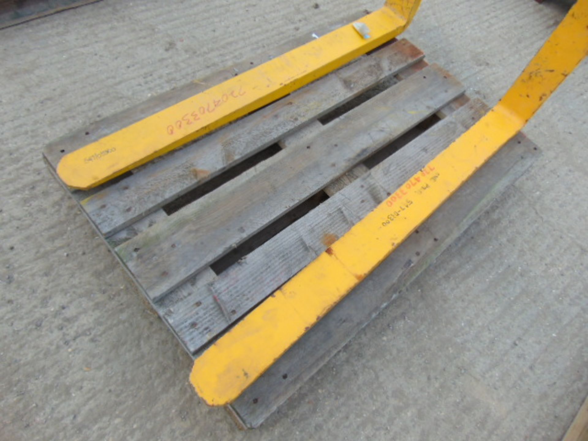 2 x JCB 1500mm Forklift Tines - Bild 2 aus 5