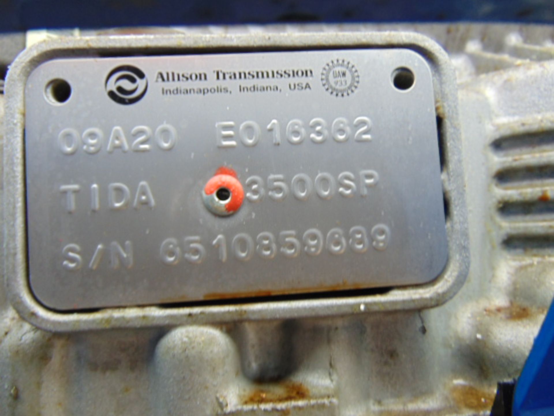 Allison 3500SP Transmission. - Image 8 of 8