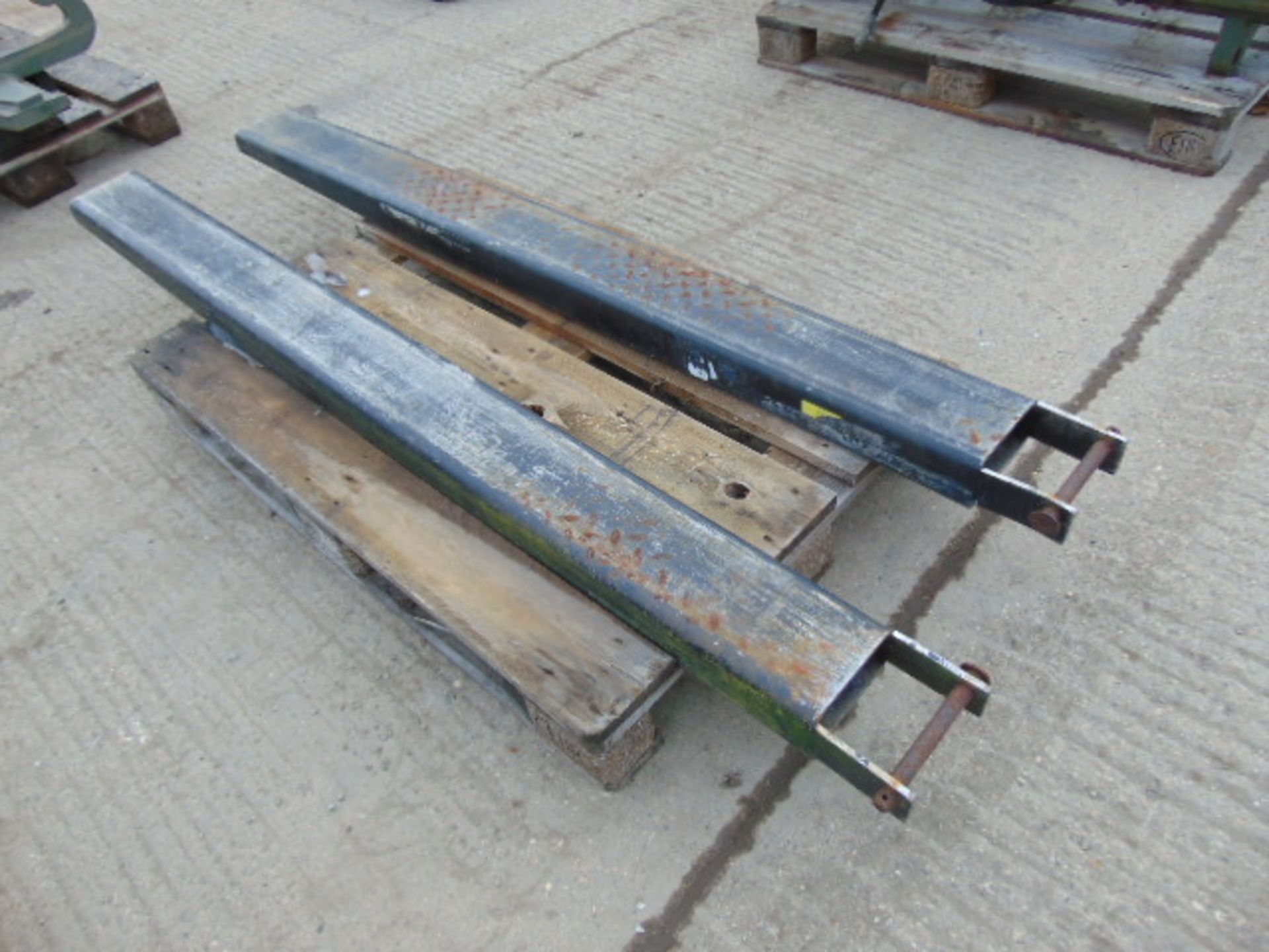 2 x Forklift Tine Extensions