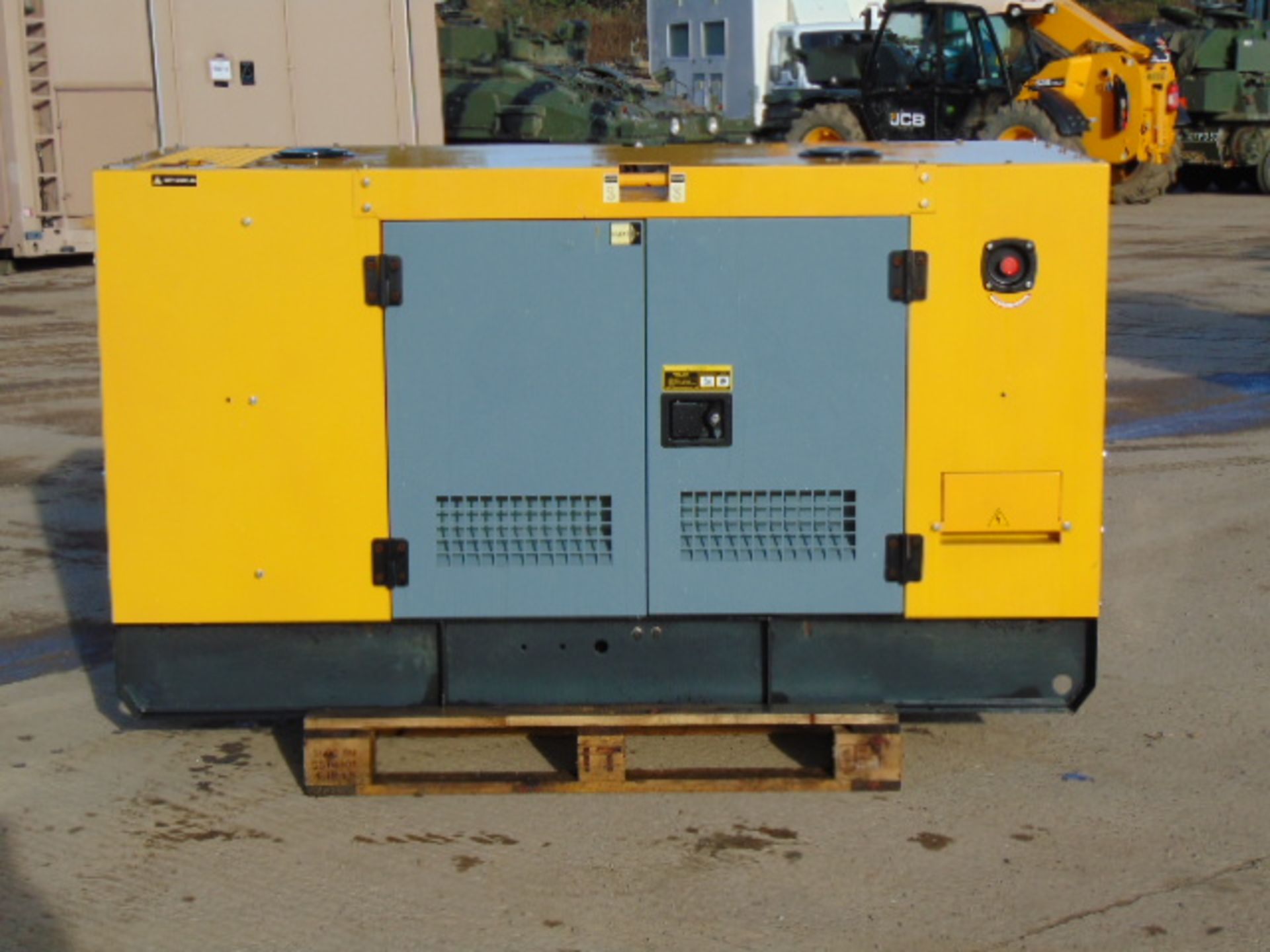UNISSUED WITH TEST HOURS ONLY 30 KVA 3 Phase Silent Diesel Generator Set - Image 3 of 12