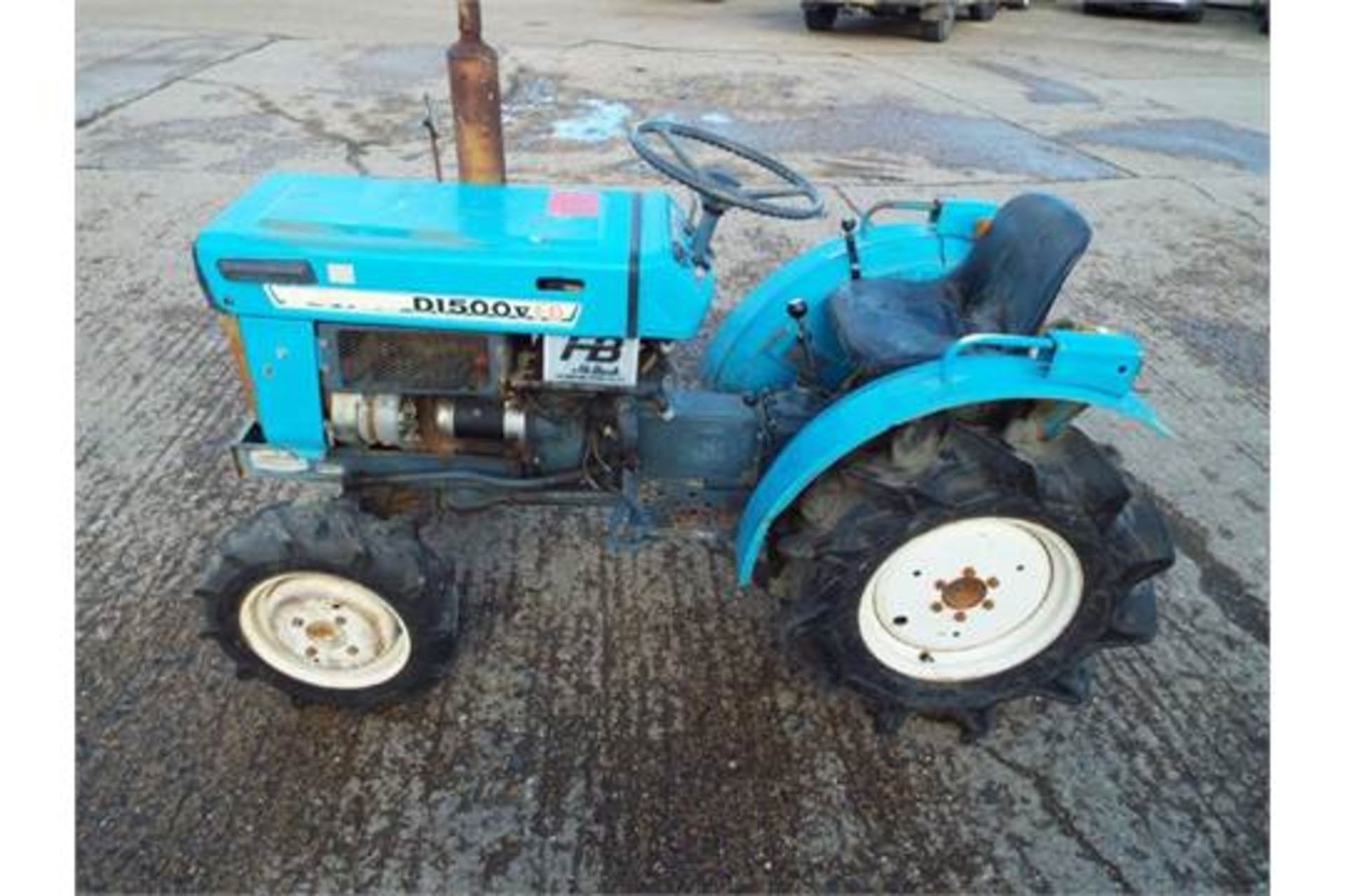 Mitsubishi D1500 4WD Compact Tractor - Image 3 of 15