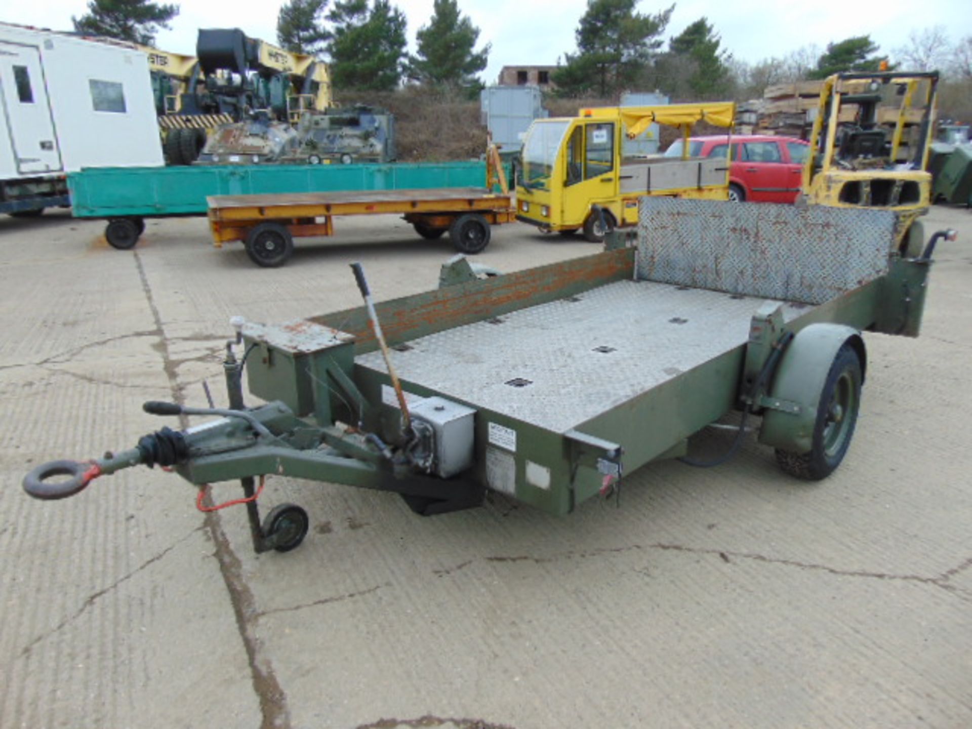 Lolode King Hydraulic Lowering Trailer - Image 2 of 12