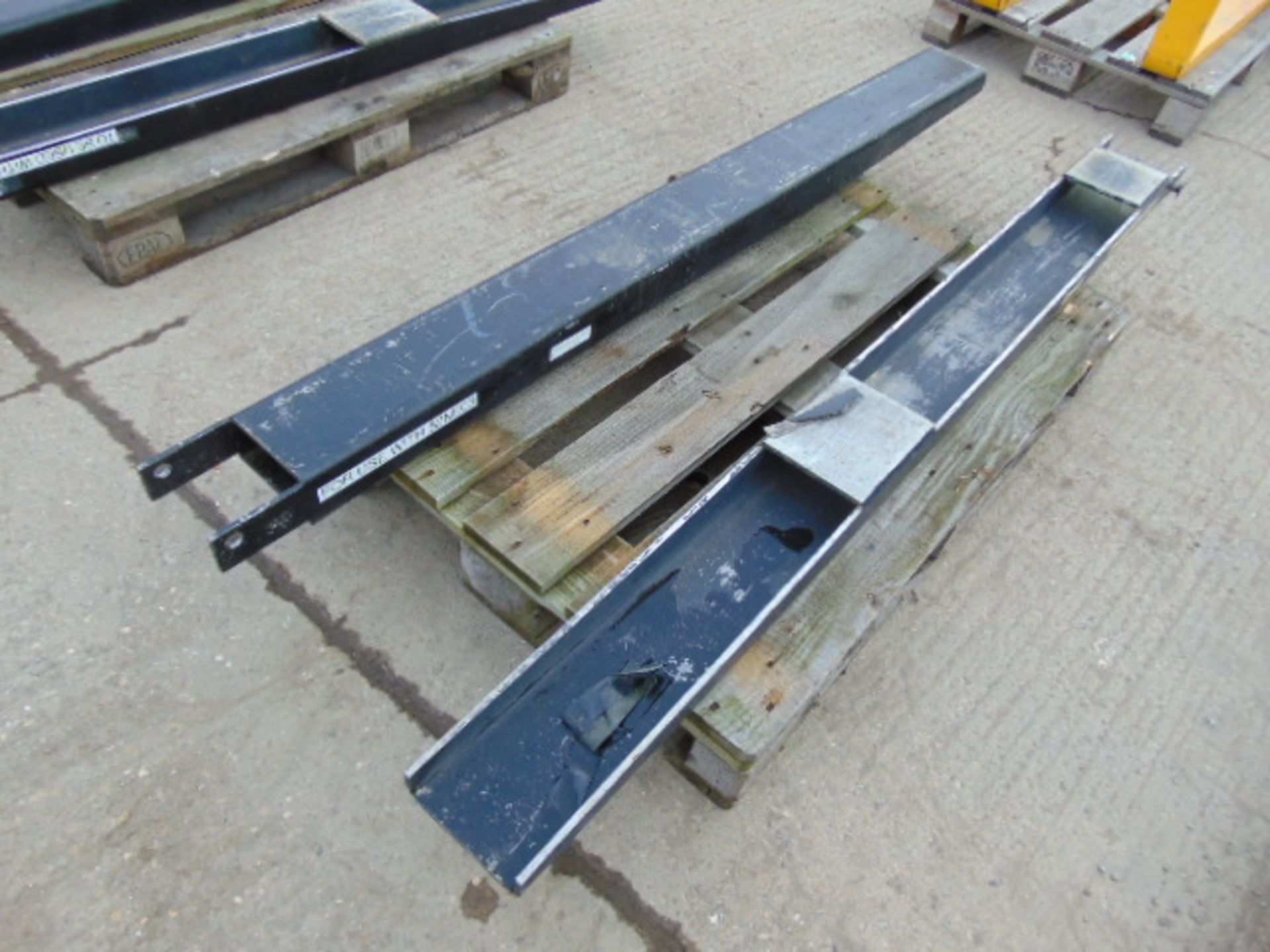 2 x Forklift Tine Extensions