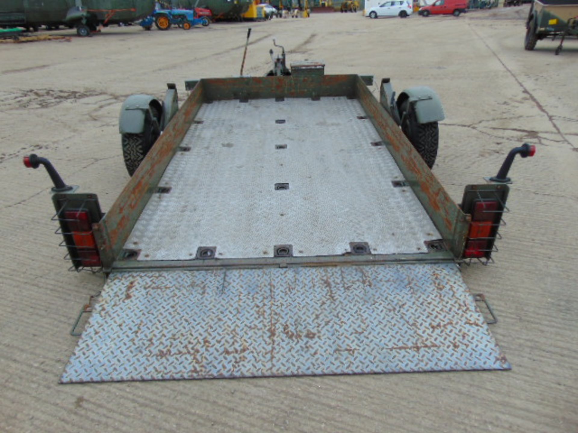 Lolode King Hydraulic Lowering Trailer - Image 4 of 12