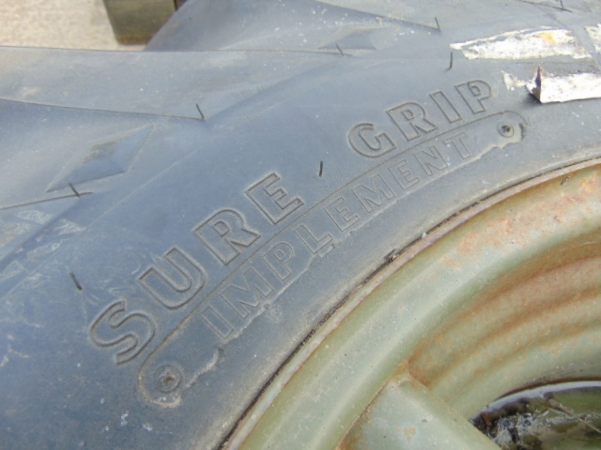 1 x Goodyear Sure Grip 15.5/80-24 Tyre C/W 5 Stud Rim - Image 5 of 6