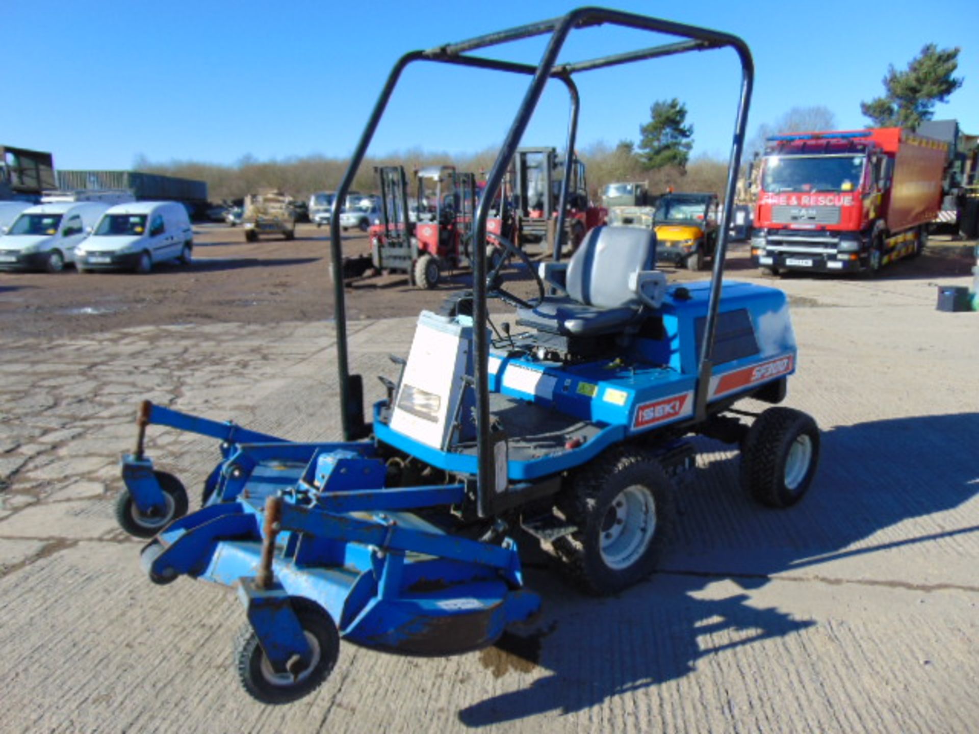 Iseki SF300 Front Rotary Lawn Tractor Mower 1,039 Hours!