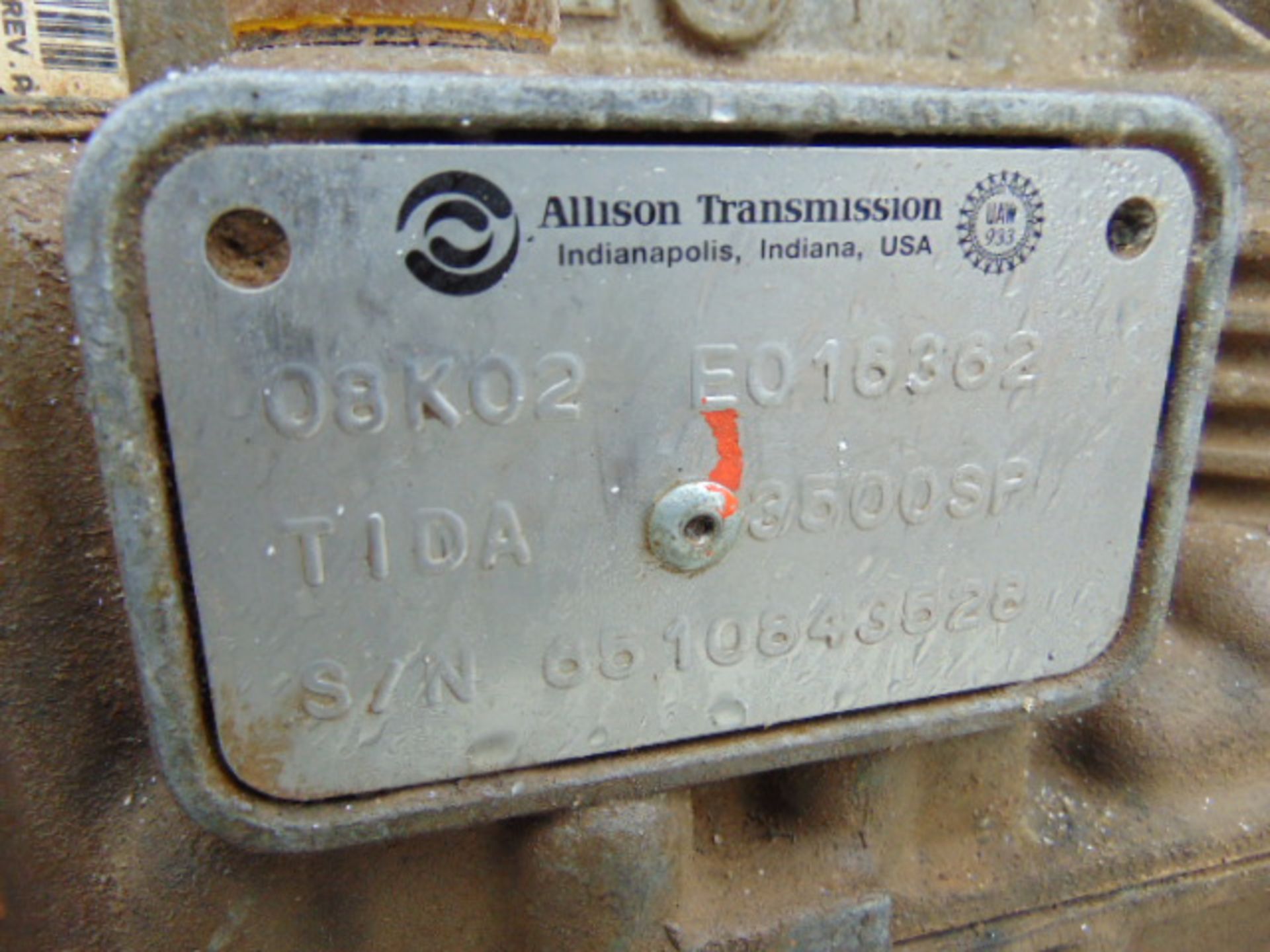 Allison 3500SP Transmission - Image 6 of 6