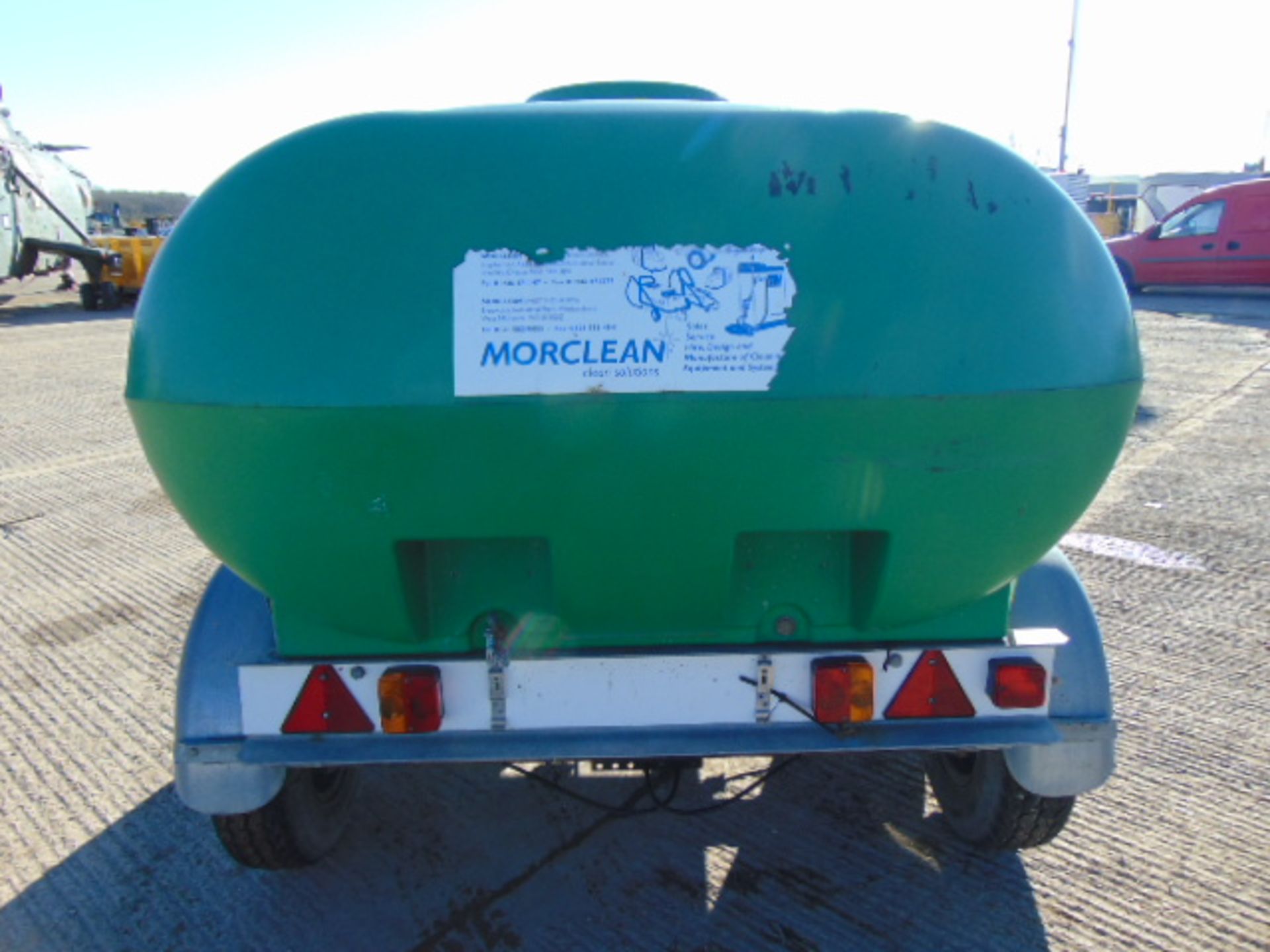 Morclean Trailer Mounted Pressure Washer with 2250 litre Water Tank and Diesel pump - Bild 6 aus 14