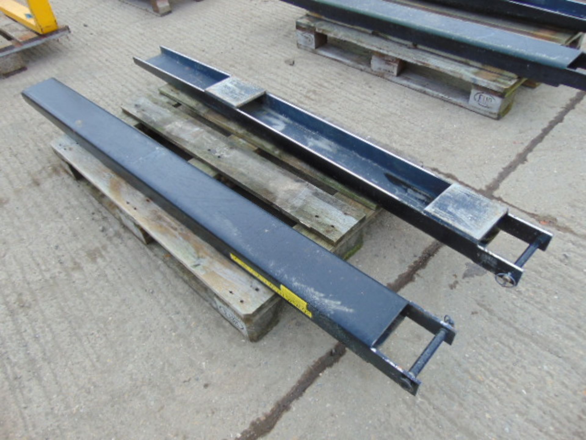 2 x Forklift Tine Extensions