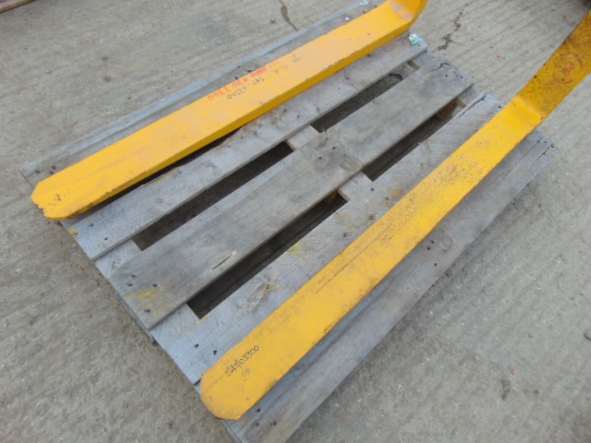 2 x JCB 1500mm Forklift Tines - Bild 2 aus 5