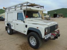 Land Rover Defender 110 Puma Hardtop 4x4 Special Utility (Mobile Workshop) complete with Winch