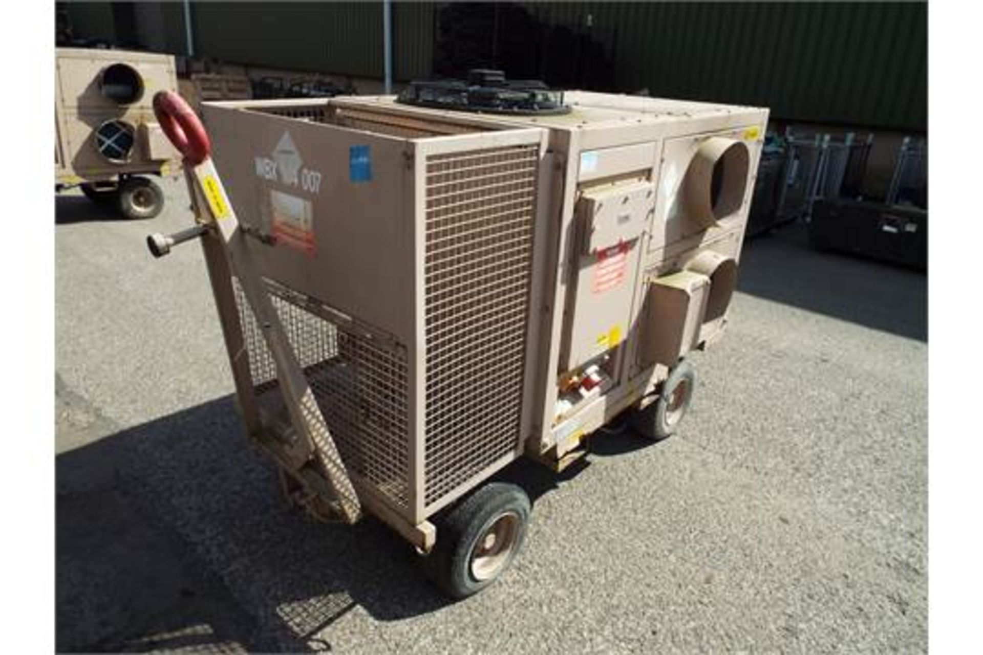 Trailer Mounted CMCA C120-S Ruggedised Air Conditioning Unit