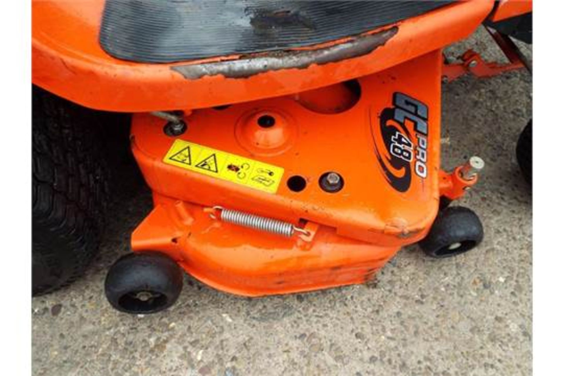 2008 Kubota G21 Ride On Mower with Glide-Cut System and High Dump Grass Collector - Image 12 of 22