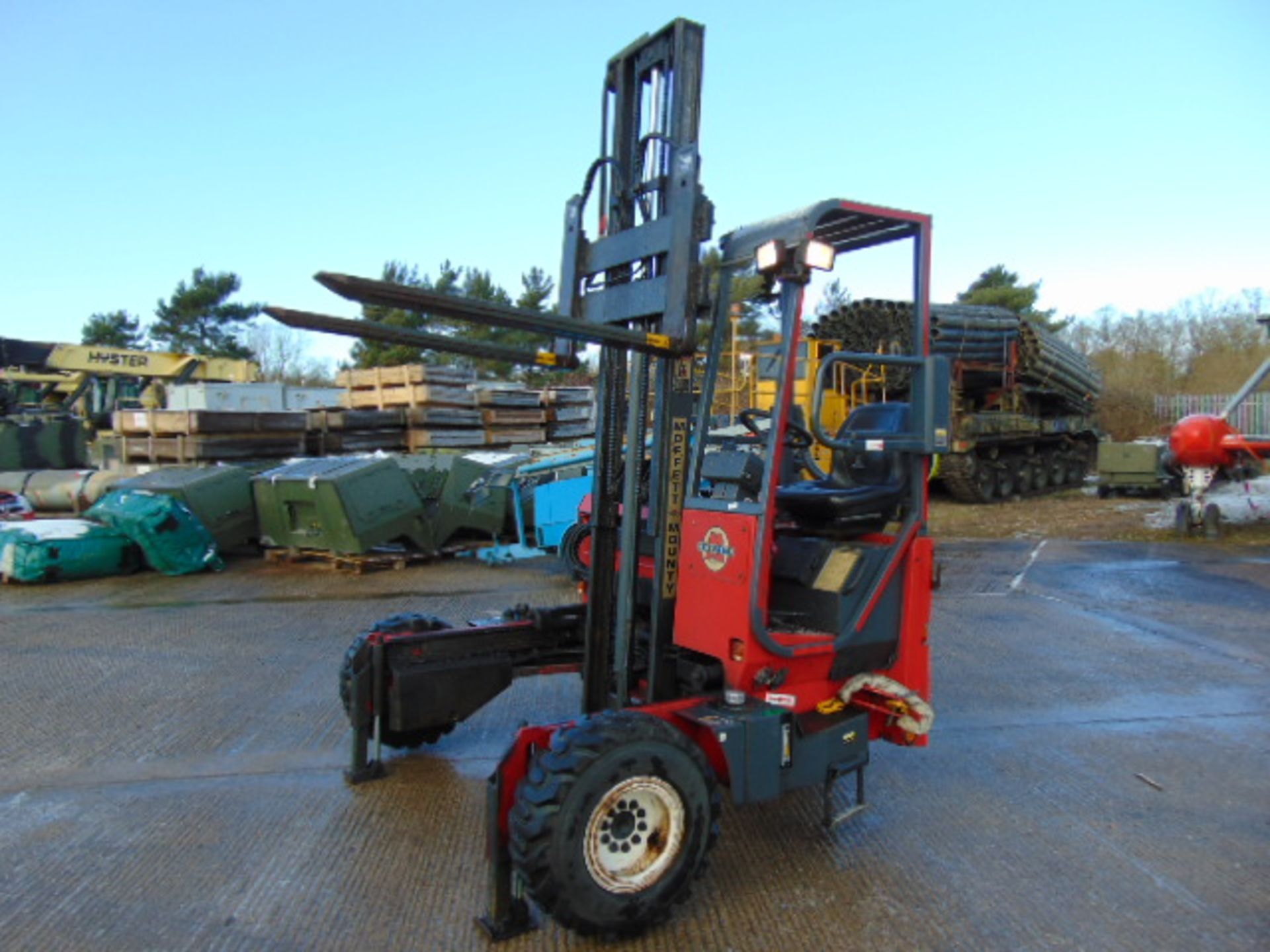 2003 Moffett Mounty M2003 Truck Mounted Forklift - Image 4 of 25