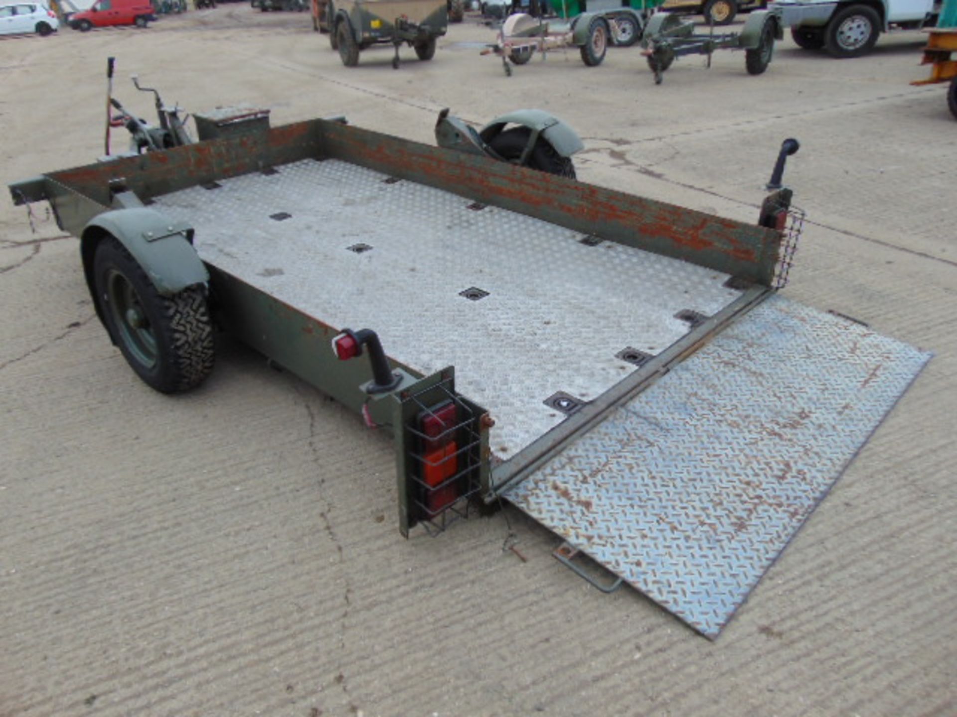 Lolode King Hydraulic Lowering Trailer - Image 3 of 12