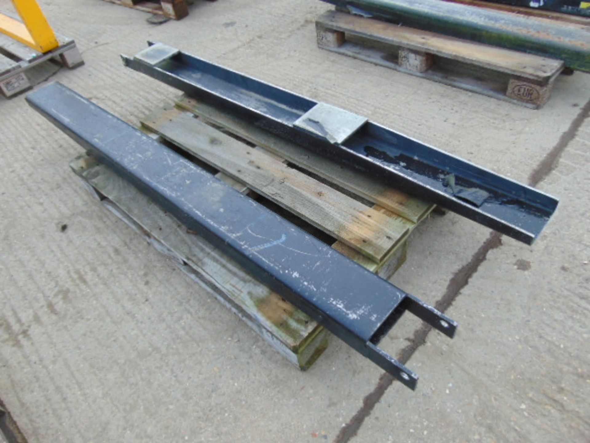 2 x Forklift Tine Extensions - Image 2 of 3