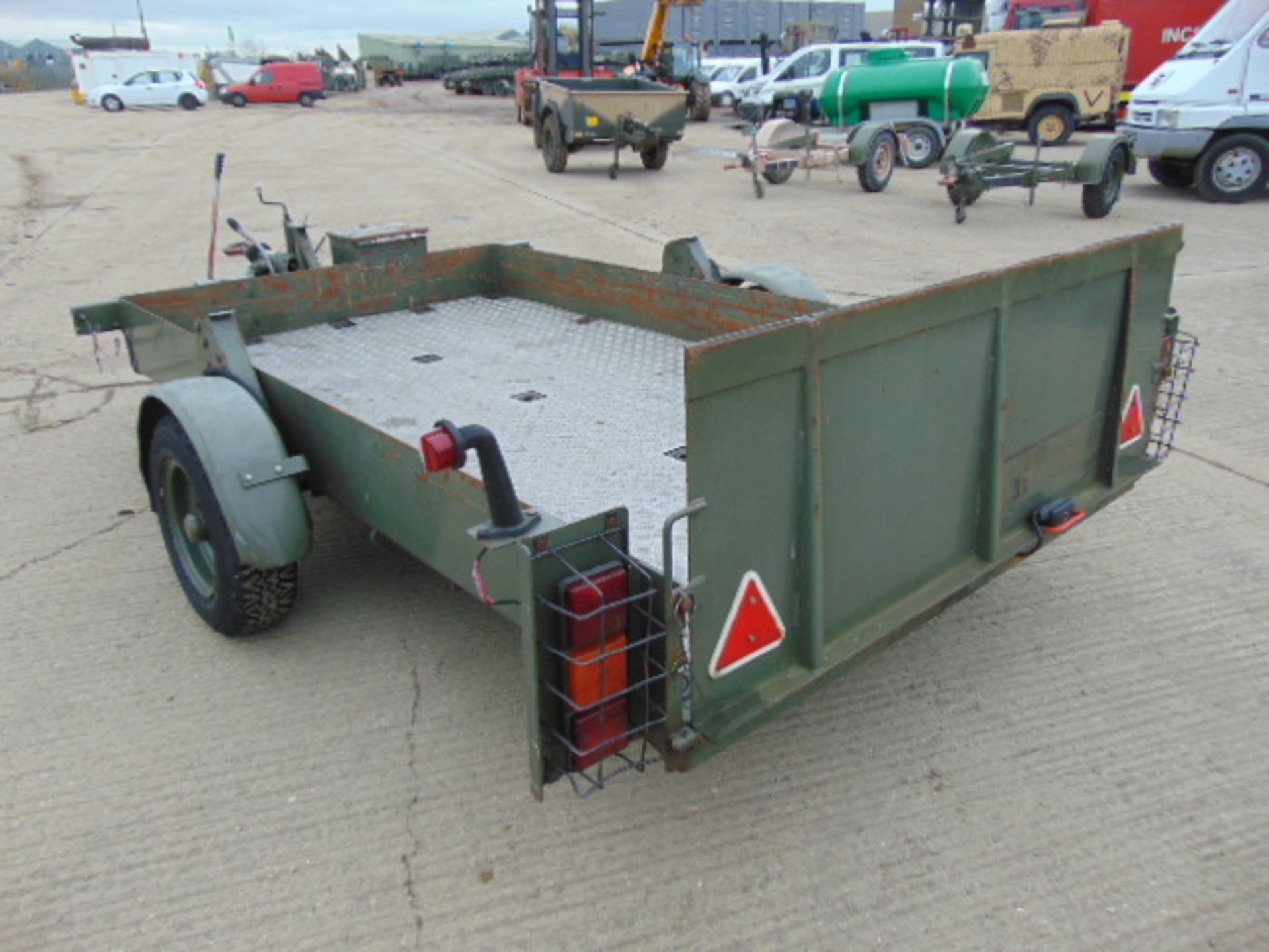 Lolode King Hydraulic Lowering Trailer - Image 6 of 12