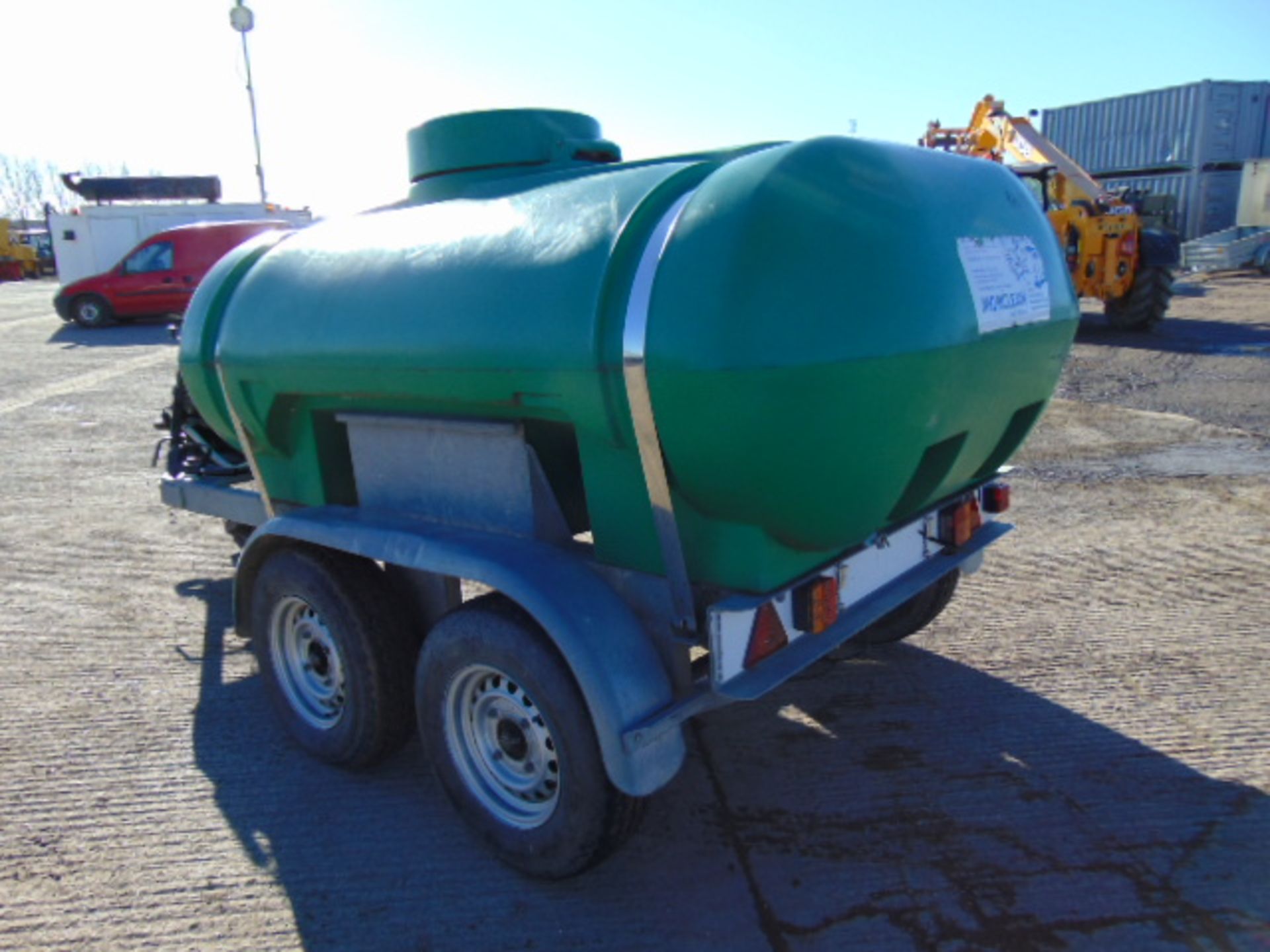 Morclean Trailer Mounted Pressure Washer with 2250 litre Water Tank and Diesel pump - Bild 7 aus 14