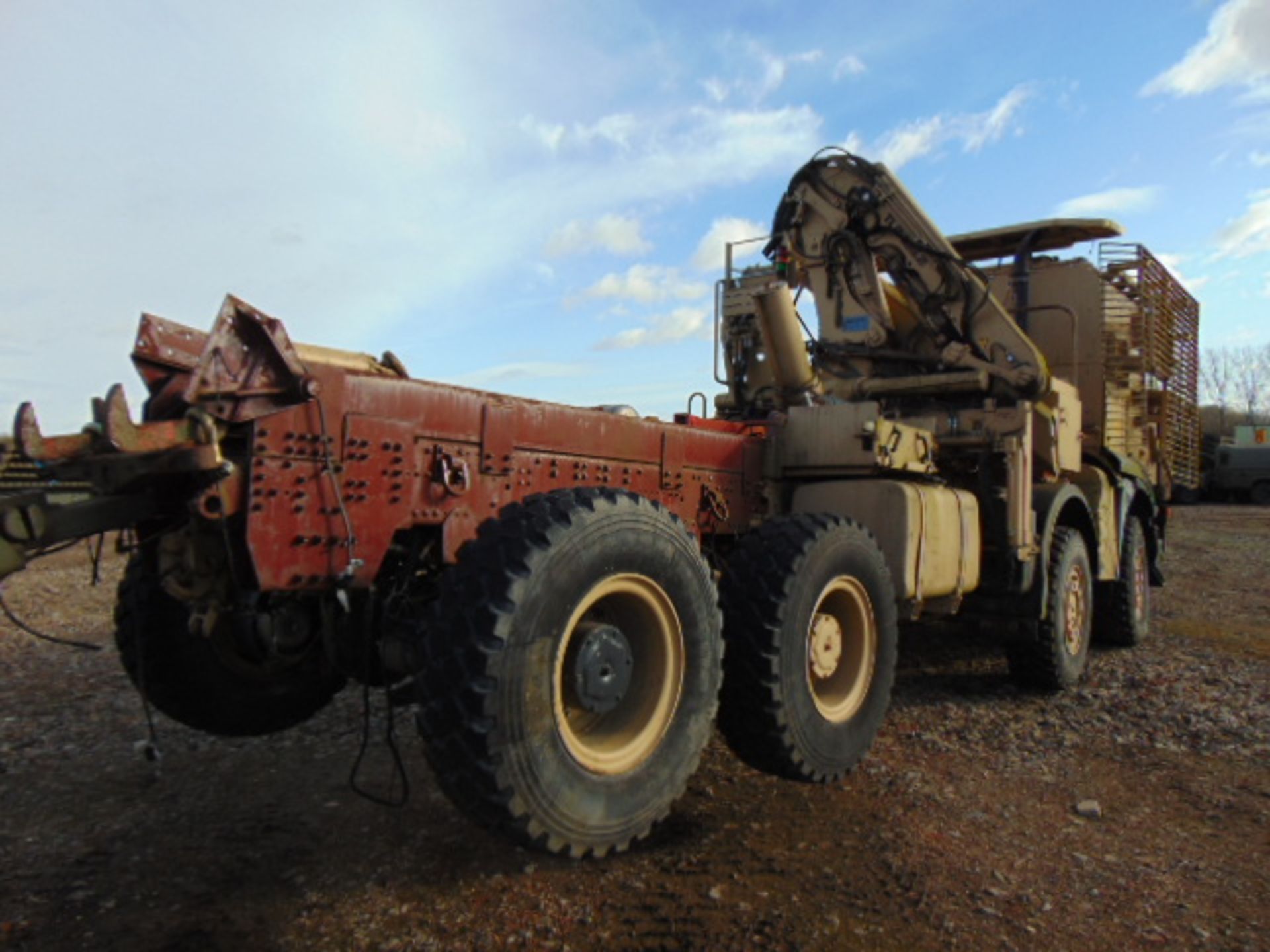 LHD Iveco Trakker 8x8 Self Loading Dump Truck - Image 6 of 19