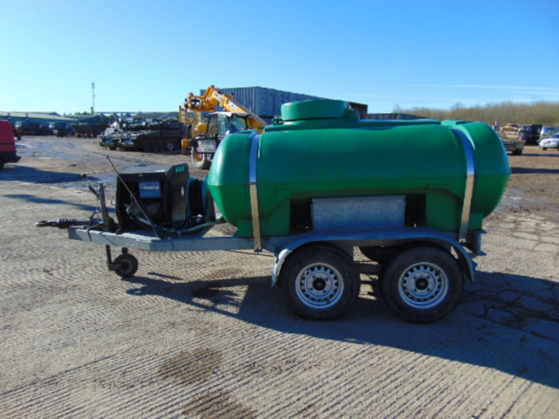 Morclean Trailer Mounted Pressure Washer with 2250 litre Water Tank and Diesel pump - Bild 3 aus 14