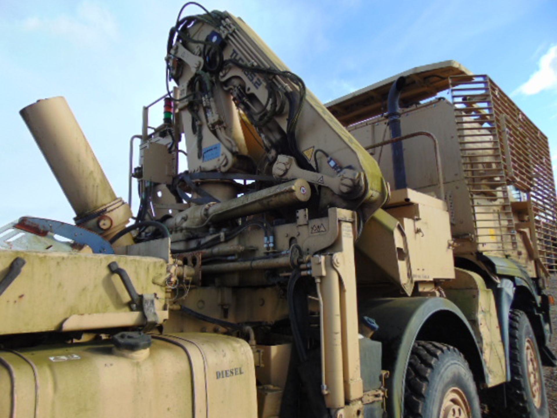 LHD Iveco Trakker 8x8 Self Loading Dump Truck - Image 8 of 19