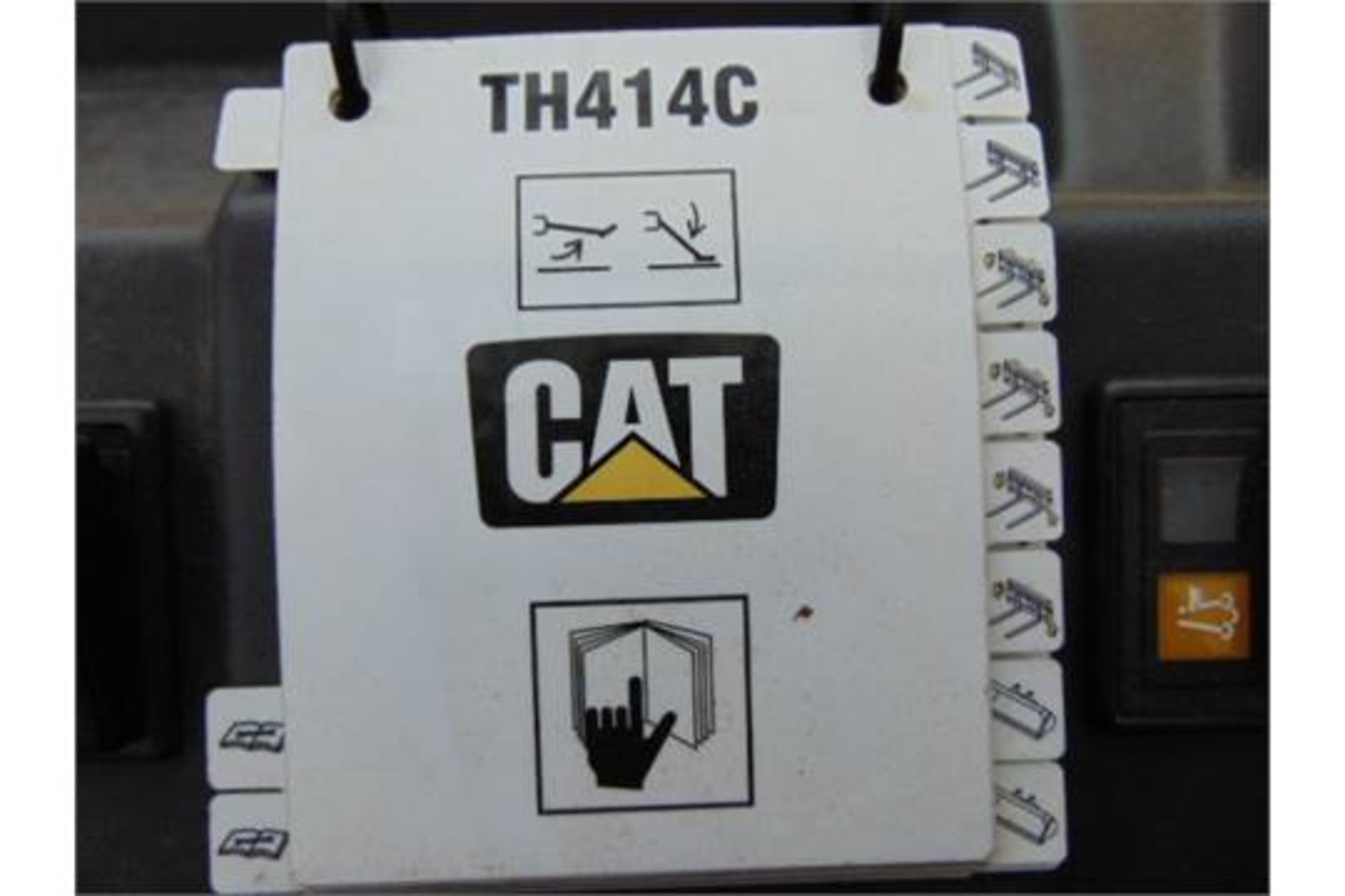 2013 Caterpillar TH414C 3.6 ton Telehandler - Image 21 of 22
