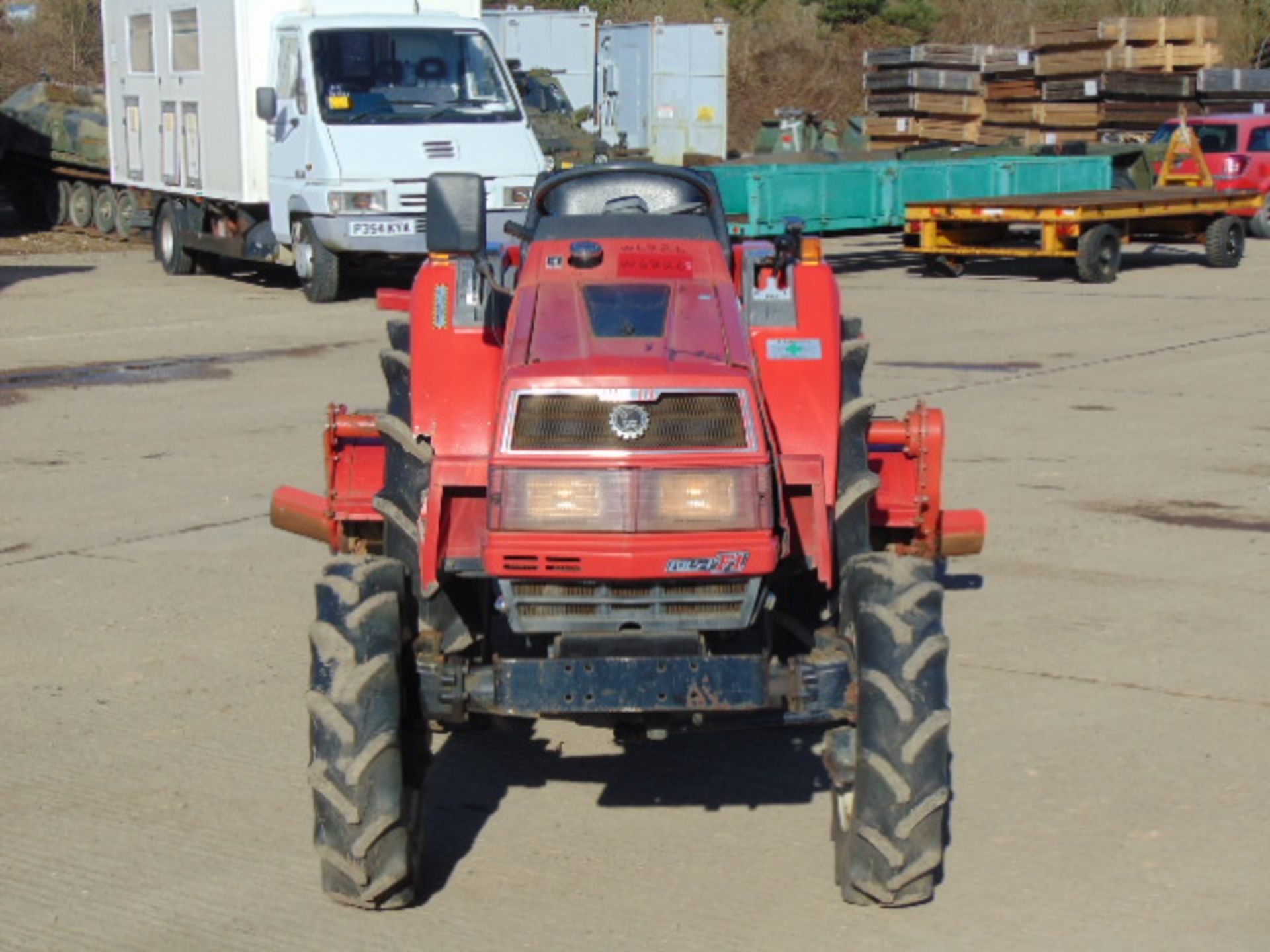 Mistubishi MT20 4WD Compact Tractor C/W P1523S Rotovator - Image 2 of 23