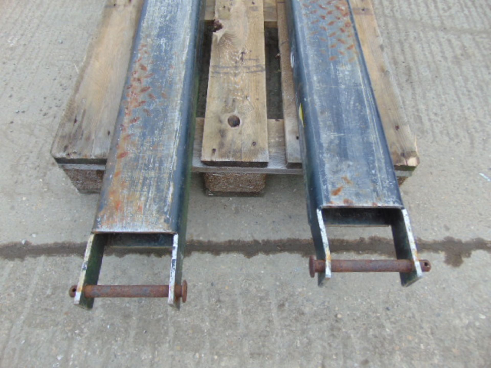 2 x Forklift Tine Extensions - Bild 2 aus 2