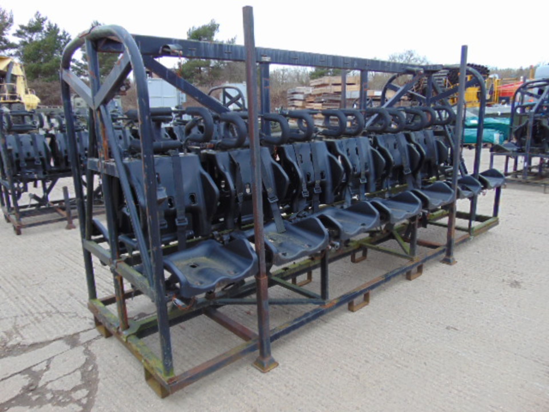 14 Man ROPS Security Seat suitable for Leyland Dafs, Bedfords etc