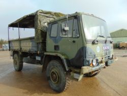 Direct from the UK MoD ONLINE AUCTION 50 + Leyland Daf 4x4 Trucks including Winch Trucks, Cargo Trucks, Crane Trucks, Flat Beds, RHD&LHD Trucks